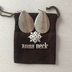 Anna Beck sterling silver earrings